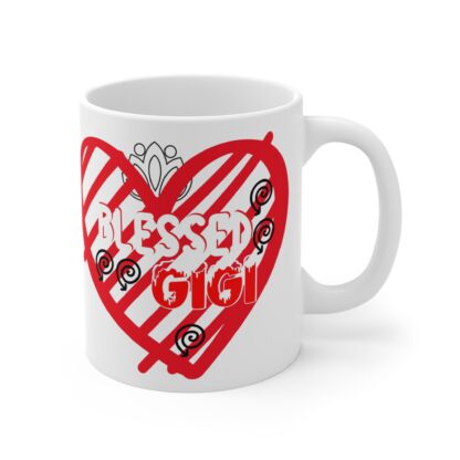 Heartfelt Blessed Mug, Valentines Day Gift, Coffee Cup, Love Theme, Unique Design, Appreciation Present - Image 4
