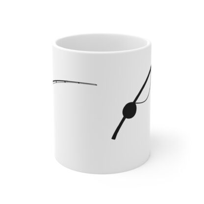 Fishing Rod Graphic Mug - Perfect Gift for Fishing Enthusiasts - Image 2