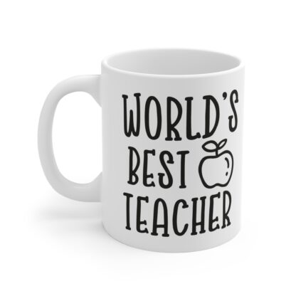 World's Best Teacher Mug | Perfect Gift for Educators, Teacher Appreciation, Back to School, Graduation, or Staff Party - Image 3