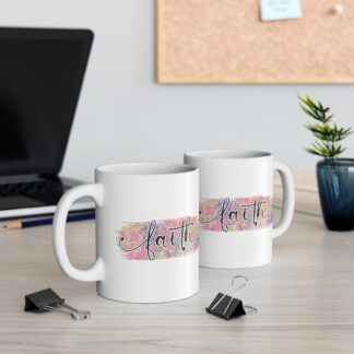 Faith-Inspired 11oz Coffee Mug | Colorful Motivational Drinkware, Perfect for Gifts, Home Décor, and Daily Inspiration