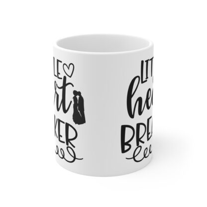 Little Heart Breaker Coffee Mug - Cute Gift for Kids & New Parents - Image 2