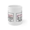 Inspirational Proverbs Mug 11oz - "She Is Strong" Design - Image 2