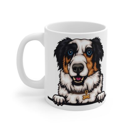 Australian Shepard Dog | Ceramic Mug 11oz - Image 3