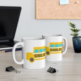 Colorful School Bus Mug - Fun Gift for Teachers and Students