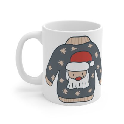 Cute Christmas Sweater Mug - 11oz Holiday Coffee Cup - Image 3
