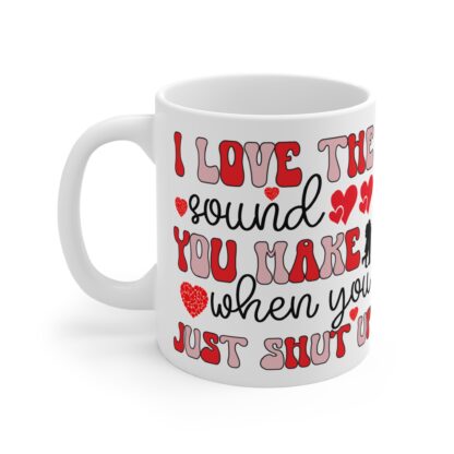 Love Quote Coffee Mug, Cute Gift for Him or Her, Valentine's Day, Heart Design, Couple's Coffee Cup, Personalized Love Mug - Image 3
