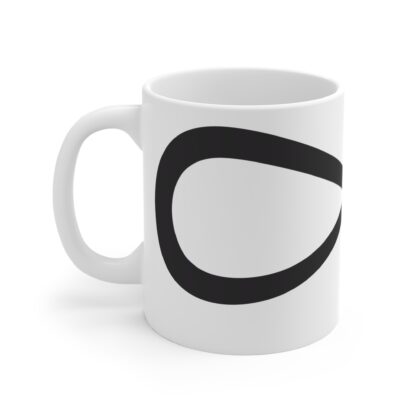 Baby Feet Blue | White Ceramic Mug 11oz - Image 3