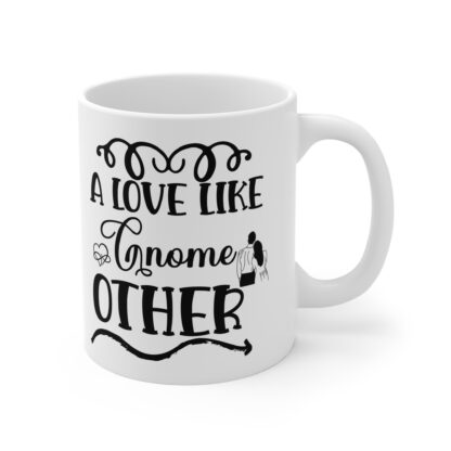 Romantic Gnome Love Mug - 11oz Coffee Cup for Couples - Image 4