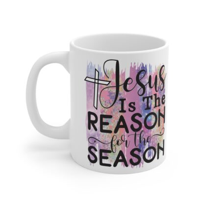 Inspirational Jesus Mug - 11oz Coffee Cup for Holiday Cheer - Image 3