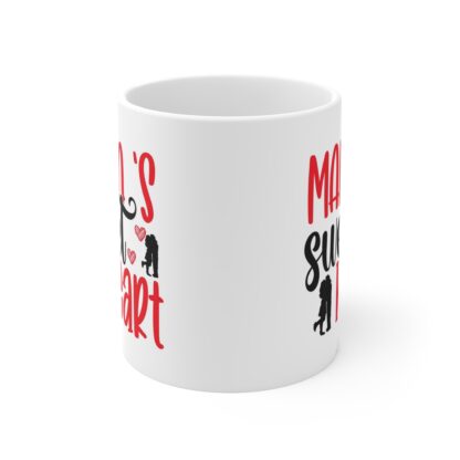 Mama's Sweet Heart Mug - 11oz Coffee Cup for Mother's Day & Family Love - Image 2