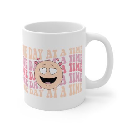 Motivational Mug - "One Day at a Time" - Perfect Gift for Self-Care and Positivity - Image 4
