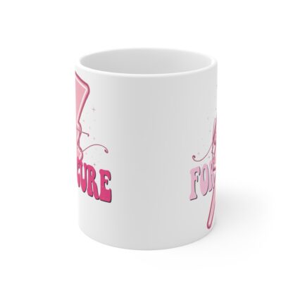 Fight for a Cure Inspirational Mug - 11oz Coffee Cup for Cancer Awareness - Image 2