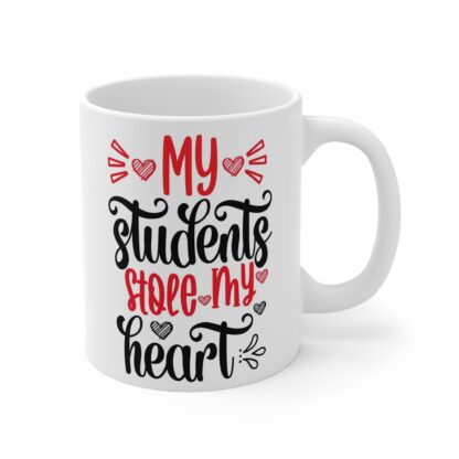 Teacher Appreciation Mug, Cute Coffee Cup, Gift for Teachers, Heartwarming Mug, Personalized Student Gift, Classroom Decor - Image 4