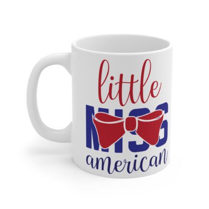 Little Miss American Mug - 11oz Colorful Coffee Cup for Kids - Image 3