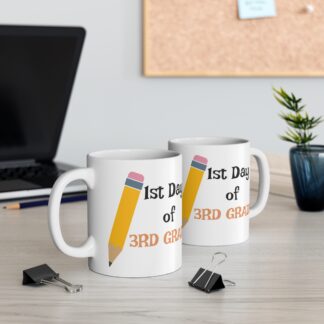 Personalized 3rd Grade Mug - Perfect for Teachers & Students - Back to School Gift