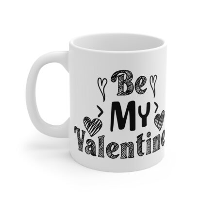Valentine's Day Mug, Be My Valentine Coffee Cup, Cute Gift for Loved Ones, Romantic Drinkware, Valentine Gift Idea - Image 3
