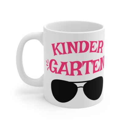 Cool Kindergarten Mug - 11oz Funny Teacher Coffee Cup - Image 3