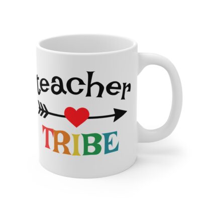 I Love My Teacher Tribe Mug - 11oz Coffee Cup for Educators - Image 4