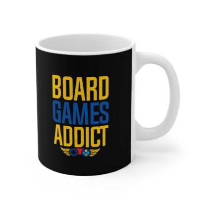 Board Games Addict Mug - Perfect Gift for Gamers, Coffee Lovers, Board Game Nights, Home Office, Birthday, Holiday Decor - Image 4