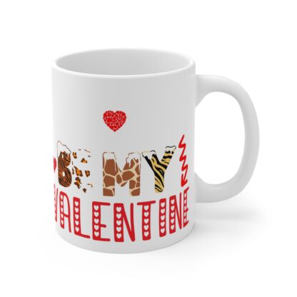 Be My Valentine Mug - Cute 11oz Coffee Cup for Romantic Gifts - Image 4