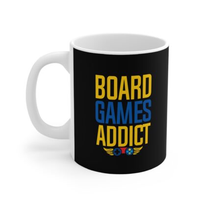 Board Games Addict Mug - Perfect Gift for Gamers, Coffee Lovers, Board Game Nights, Home Office, Birthday, Holiday Decor - Image 3