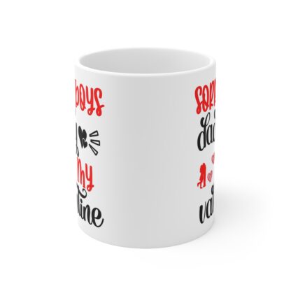 Valentine's Mug for Dads, Funny Coffee Cup, Gift for Father's Day, Cute Parent Mug, Love Quotes Drinkware - Image 2