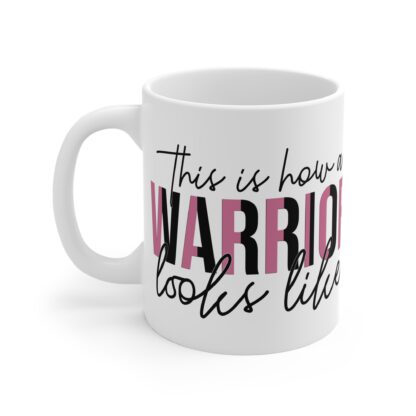 Inspirational Warrior Mug - 11oz Caffeine Companion for Empowerment - Image 3