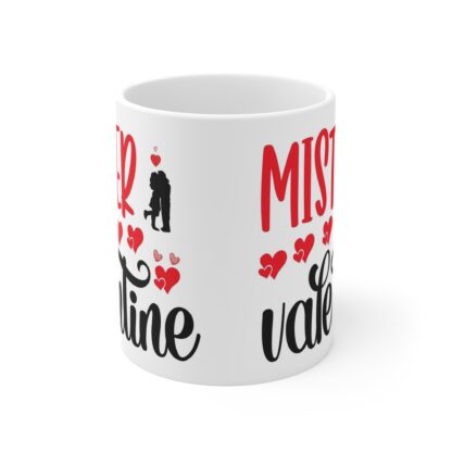 Mister Valentine Mug - 11oz Romantic Coffee Cup for Sweetheart Gifts - Image 2