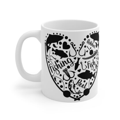 Fishing Bobber Mug - 11oz Ceramic Cup for Anglers and Nature Lovers - Image 3