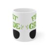 First Grade Cool Sunglasses Mug - 11oz Coffee Cup for Teachers and Students - Image 2