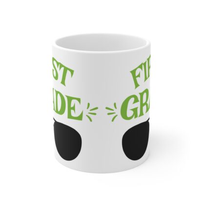 First Grade Cool Sunglasses Mug - 11oz Coffee Cup for Teachers and Students - Image 2