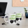 First Grade Cool Sunglasses Mug - 11oz Coffee Cup for Teachers and Students