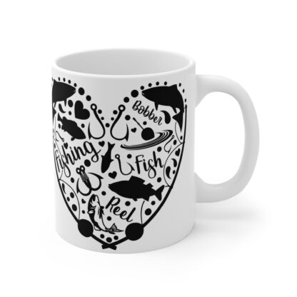 Fishing Bobber Mug - 11oz Ceramic Cup for Anglers and Nature Lovers - Image 4