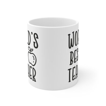World's Best Teacher Mug | Perfect Gift for Educators, Teacher Appreciation, Back to School, Graduation, or Staff Party - Image 2