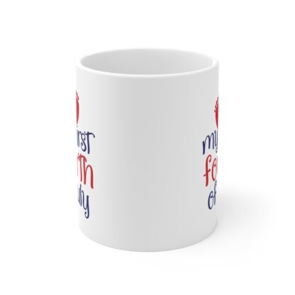 My First Fourth of July Mug | Cute Baby Celebration Gift, Newborn, Family Occasion, Patriotic Drinkware, Independence Day, Baby's [...] - Image 2