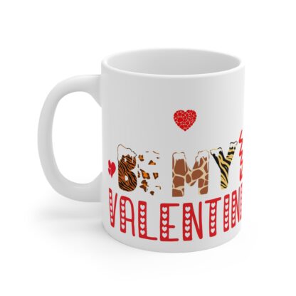 Be My Valentine Mug - Cute 11oz Coffee Cup for Romantic Gifts - Image 3