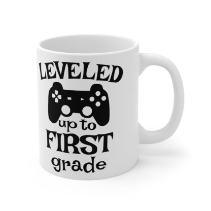 Gamers' First Grade Celebration Mug - Level Up Style - Image 4
