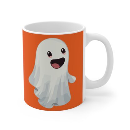Cute Ghost Mug for Halloween, Adorable 11oz Coffee Cup, Perfect for Spooky Season, Gift for Teens and Kids, Fun Drinkware - Image 4