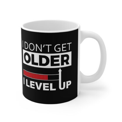 Funny Level Up Coffee Mug, Gaming Gift, Birthday Present, Humorous Drinkware, Video Game Lover Decor - Image 4