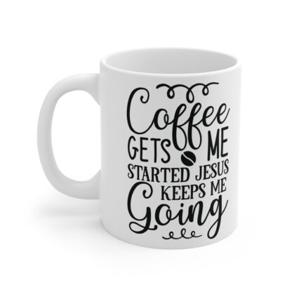 Coffee-Themed Inspirational Mug | Faith & Brew | Perfect Gift for Coffee Lovers, Jesus Lovers, Motivational Quotes, Morning Routine - Image 3