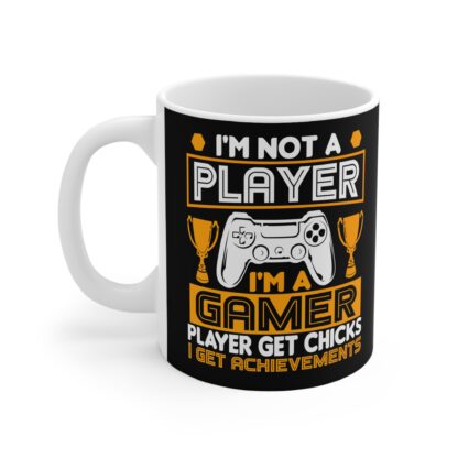 Gamer Mug, Funny Gaming Gifts, 11oz Coffee Cup, Video Game Lover, Birthday Gift for Gamers, Achievement Trophy Design - Image 3