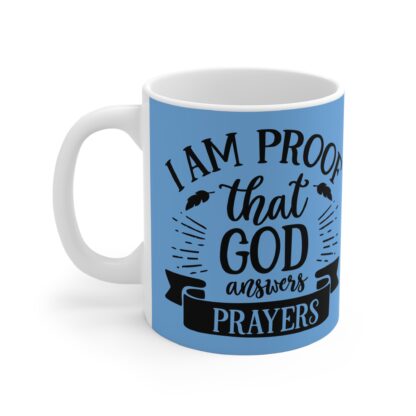 Proof of Faith Mug - 11oz Inspirational Coffee Cup, Christian Gift, Prayer Mug, Encouragement Gift, Religious Home Decor - Image 3