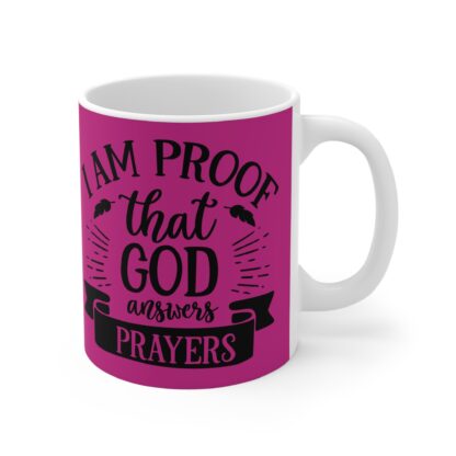 Proof of Faith Mug - 11oz Inspirational Coffee Cup, Christian Gift, Prayer Mug, Encouragement Gift, Religious Home Decor - Image 4