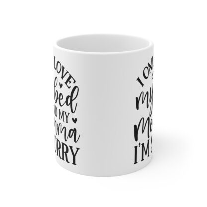 Mommy's Little Love Mug - 11oz Coffee Cup, Perfect for Mother's Day, Family Gift, Cute Home Decor, Funny Gift Idea - Image 2