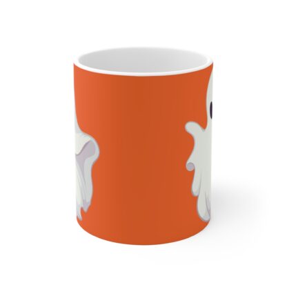 Cute Ghost Mug for Halloween Celebration, Spooky Coffee Cup, Fun Gift for Ghost Lovers, Trick or Treat Mug, Whimsical Home Decor - Image 2