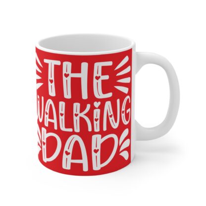 Funny Walking Dad Mug, Gift for Dads, Coffee Cup, Unique Father's Day Present, Dad Humor - Image 4