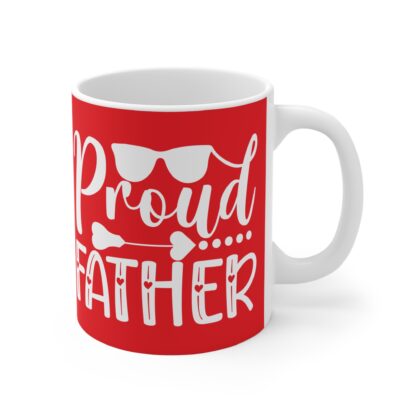 Proud Father Mug, Father's Day Gift, Personalized Coffee Cup, Dad's Birthday Present, Unique Father's Day Idea, Family Coffee Mug - Image 4