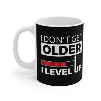 Funny Level Up Coffee Mug, Gaming Gift, Birthday Present, Humorous Drinkware, Video Game Lover Decor - Image 3