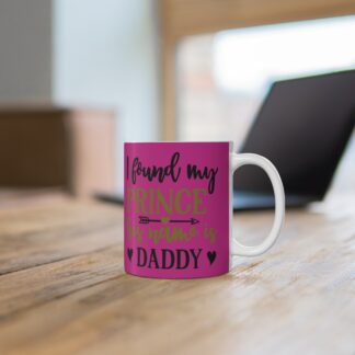 I Found My Prince Mug, Cute Daddy Gift, Fun Family Coffee Cup, Prince Daddy Mug, Father's Day Coffee Mug, Cute Mug for Dad