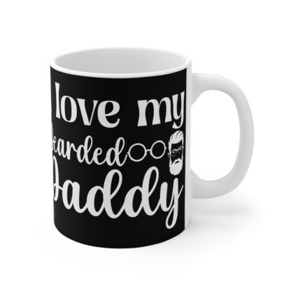 Bearded Daddy Mug - Perfect Gift for Father's Day, Birthday, or Any Occasion, Fun Coffee Cup for Dads, Beard Lovers Mug, Unique Ceramic Mug - Image 4